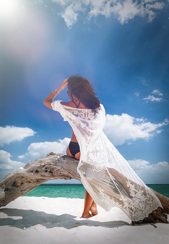 Luftige Sommerschals f�r k�hlere Momente