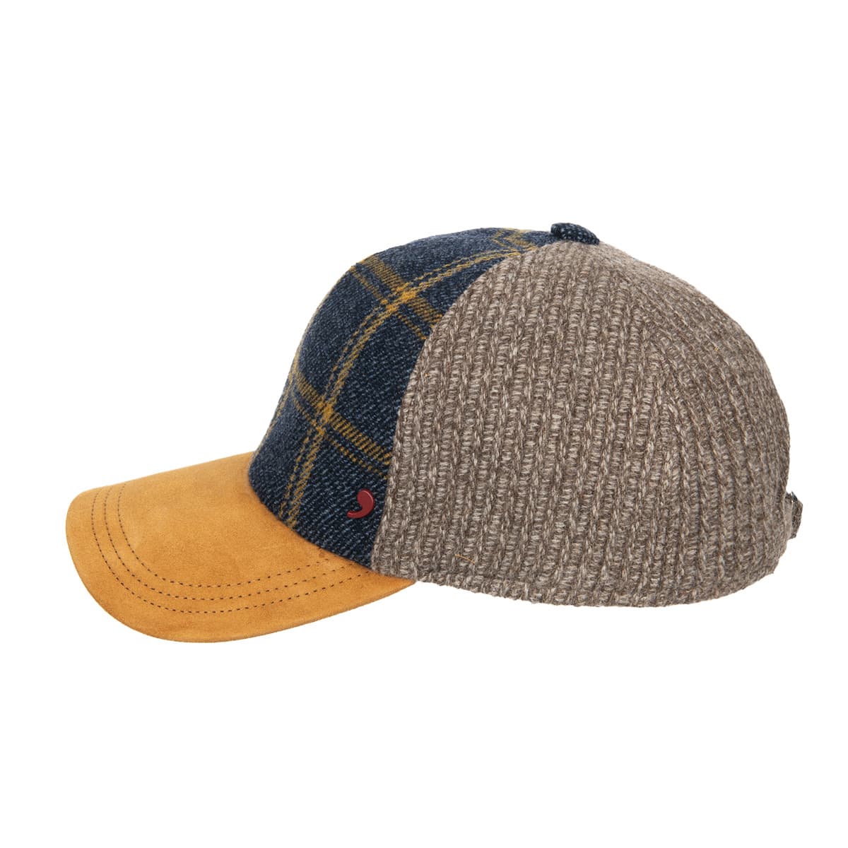 ALFONSO D'ESTE | Casquette de baseball en laine vierge pour hommes