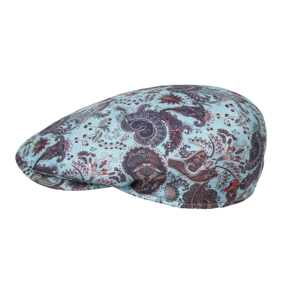 ALFONSO D'ESTE | Casquette plate color�e 100% lin