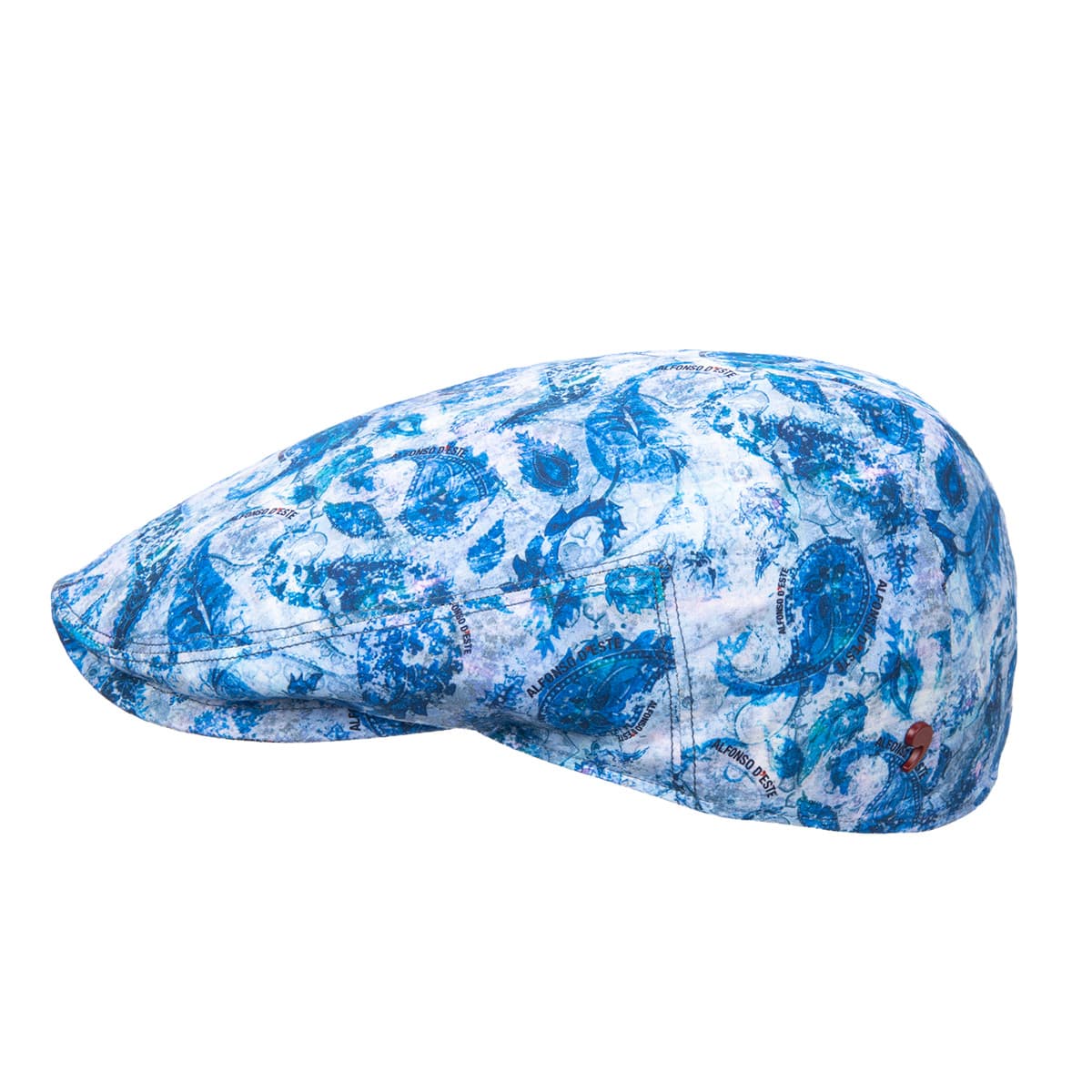 ALFONSO D'ESTE | Casquette plate en coton pour les jours ensoleill�s