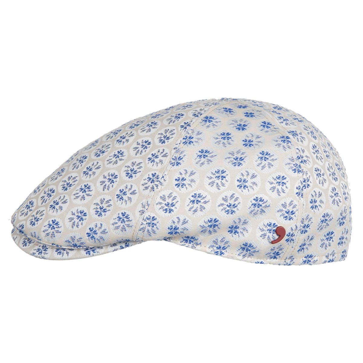 ALFONSO D'ESTE | Casquette plate pour homme 6 pi�ces en coton m�lang�