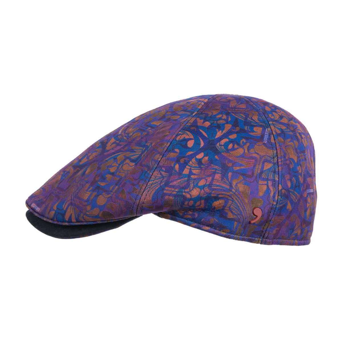 ALFONSO D'ESTE | Casquette plate pour hommes en 6 parties