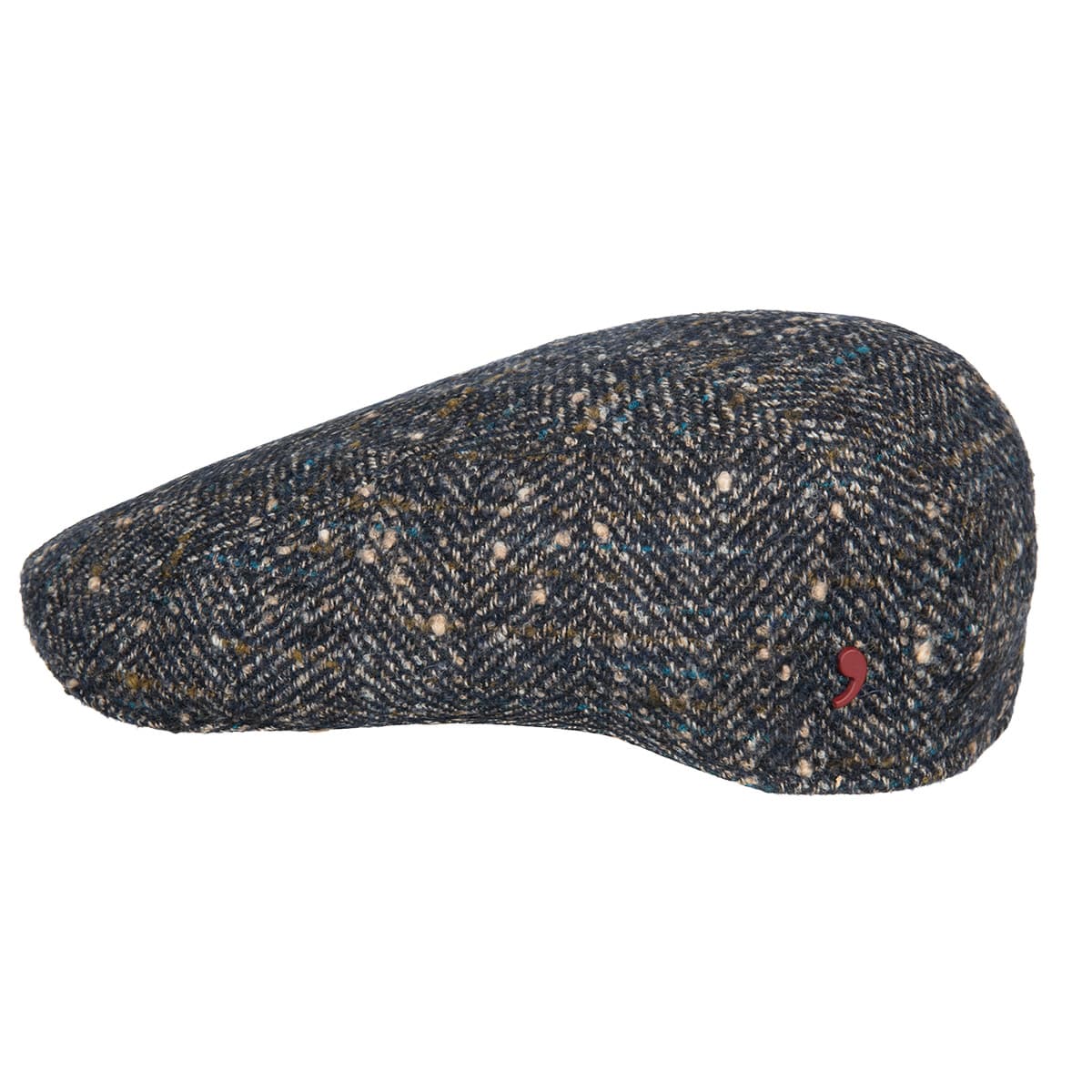 ALFONSO D'ESTE | Casquette plate � visi�re en laine m�lang�e