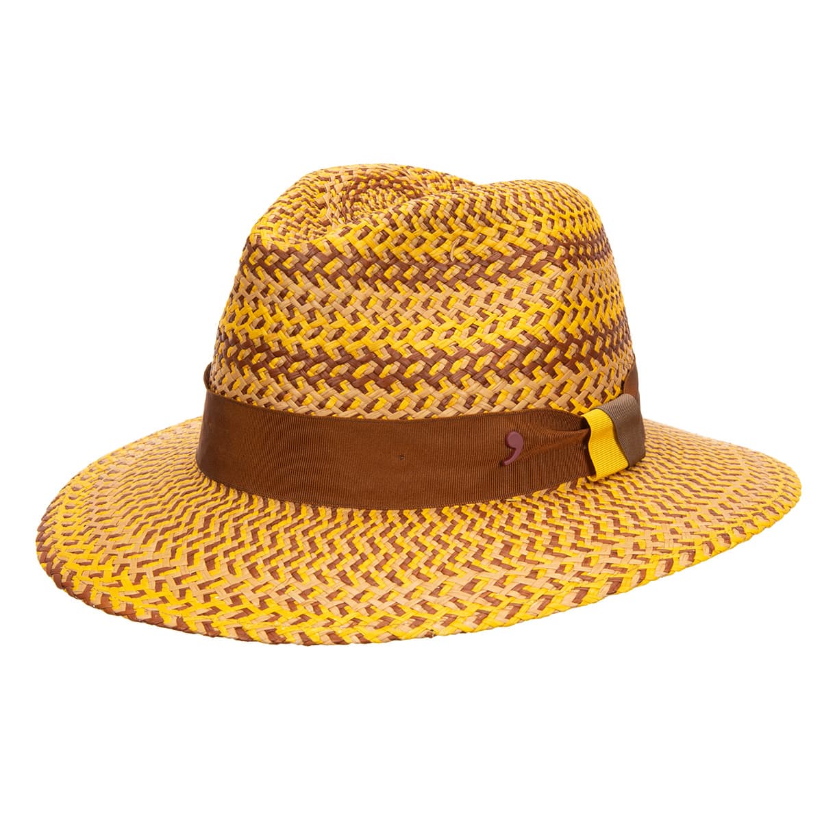ALFONSO D'ESTE | Chapeau Panama color� pour homme