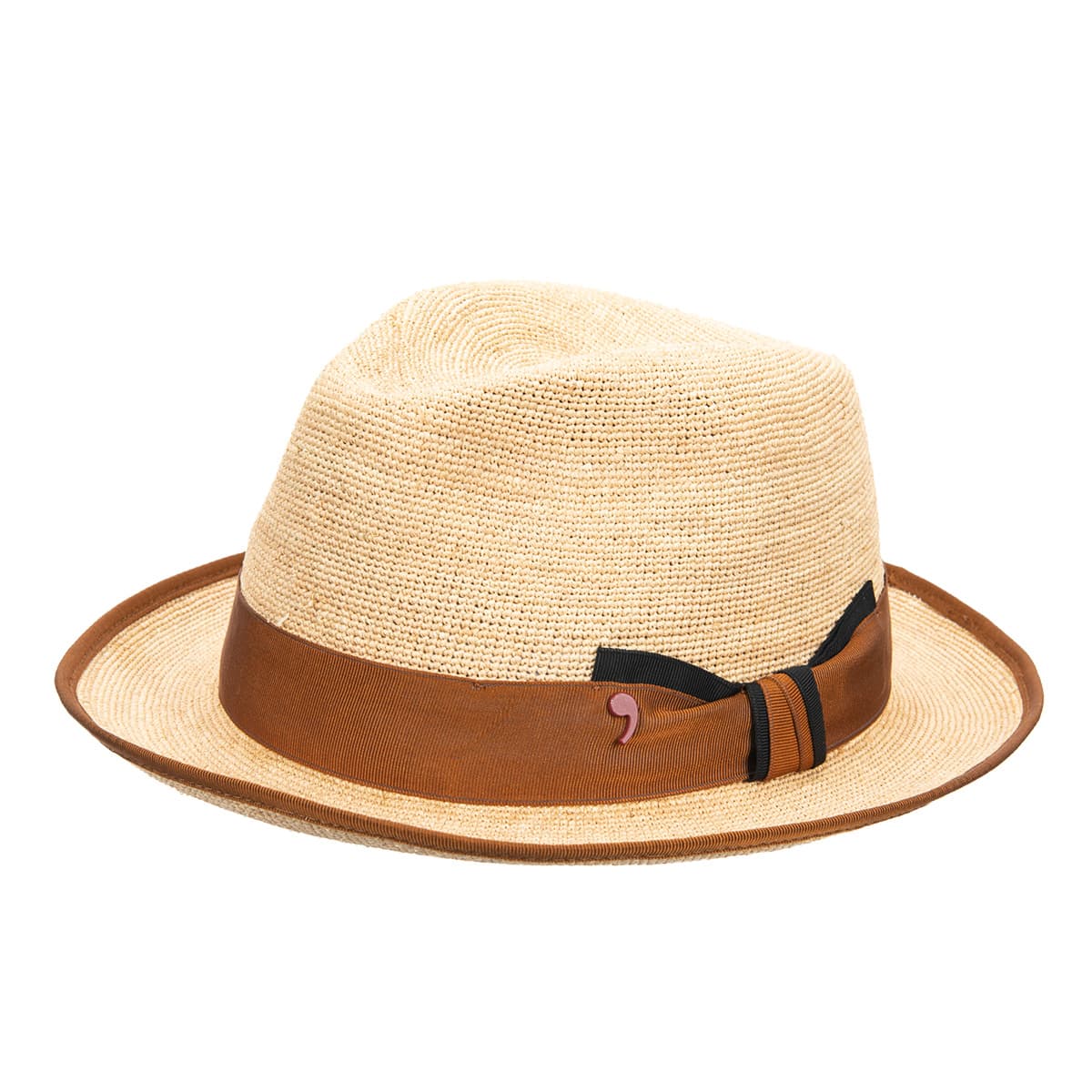ALFONSO D'ESTE | Chapeau de paille Crochet pour homme