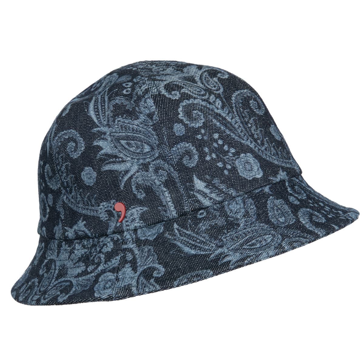 ALFONSO D'ESTE | Chapeau en tissu � motifs pour femmes forme cloche