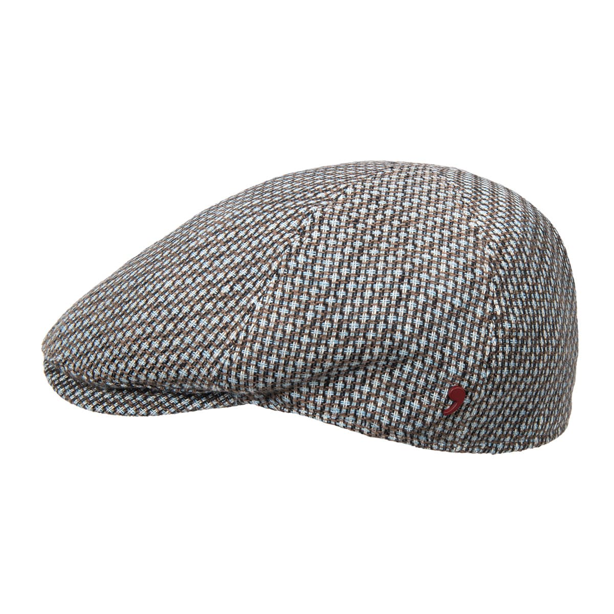 ALFONSO D'ESTE | Chapeau plat pour homme 100% lin
