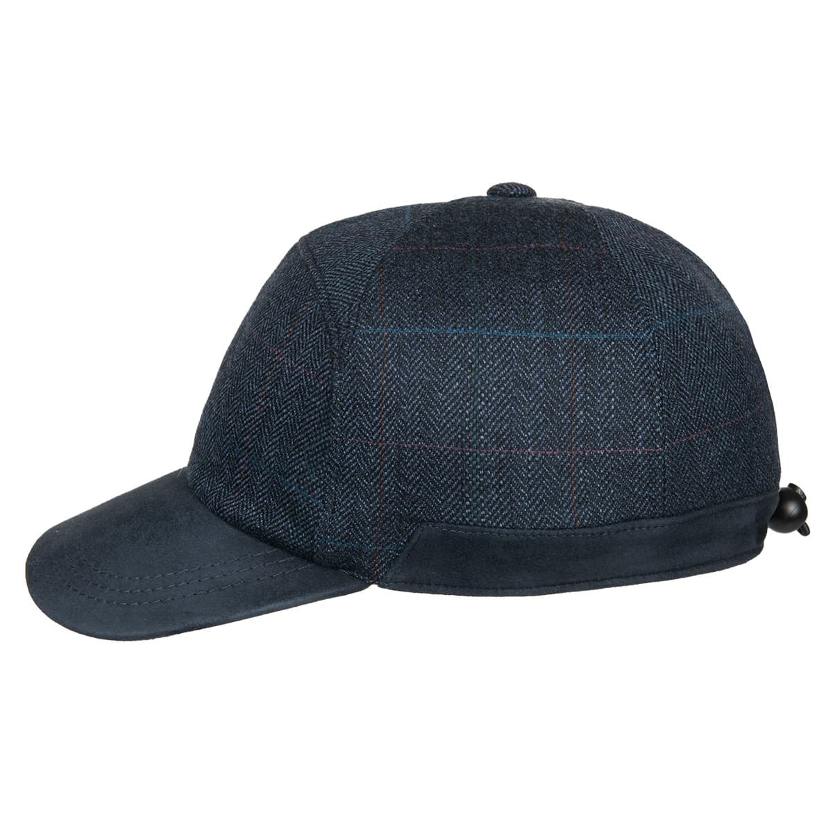 ALFONSO D'ESTE | El�gante casquette � visi�re avec oreillettes