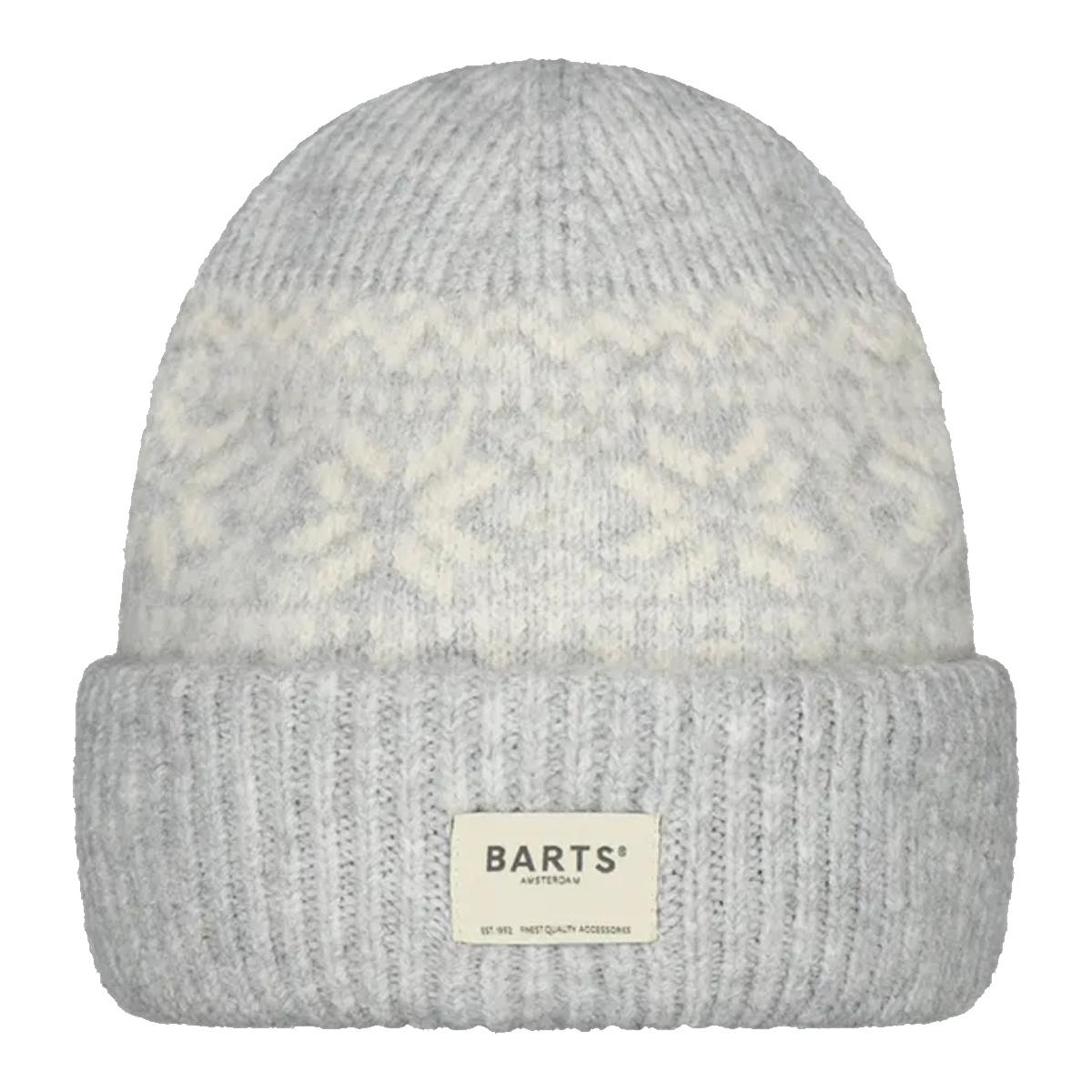 BARTS | Bonnet femme en tricot avec imprim� hiver et revers