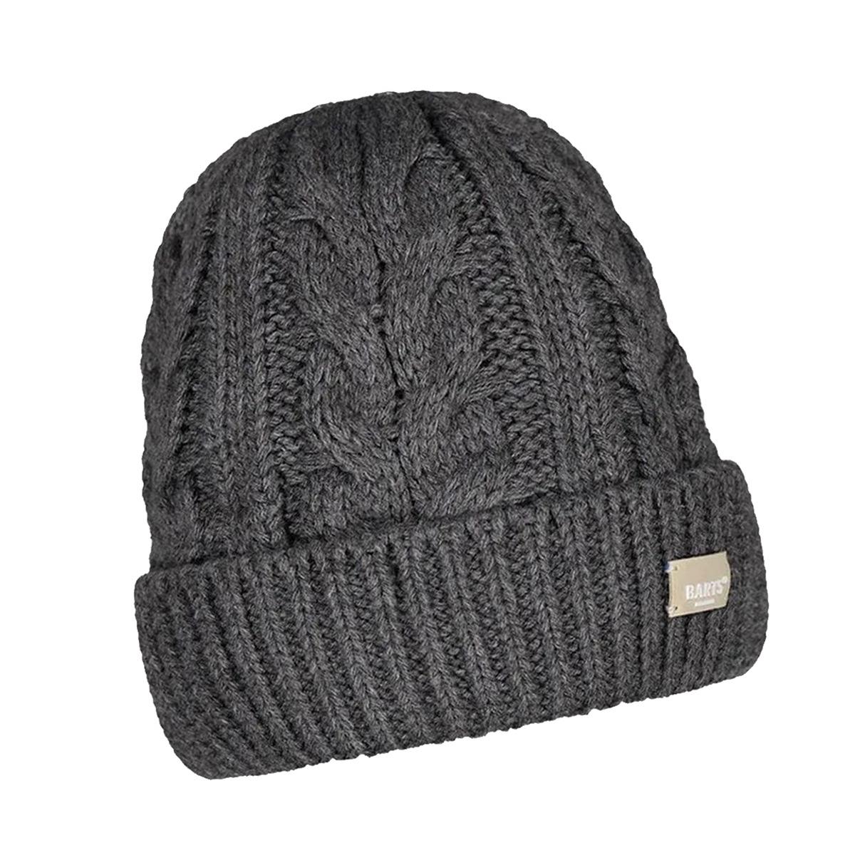 BARTS | Bonnet tricot� avec motif torsad� et revers