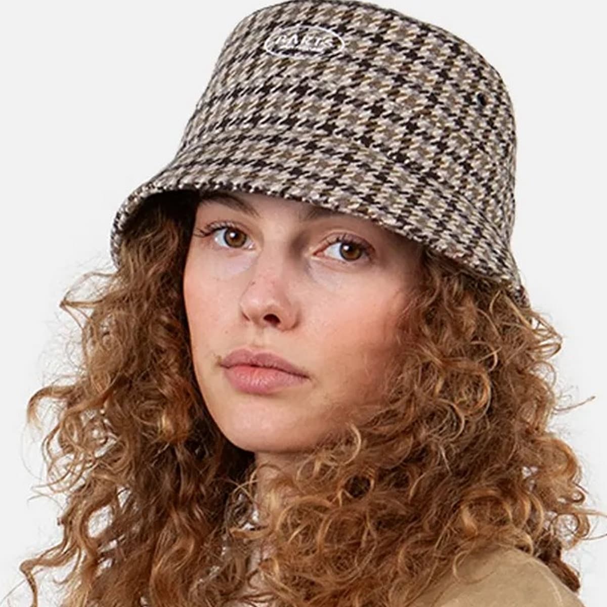 BARTS | Chapeau de p�cheur � la mode pour femmes avec motif � carreaux