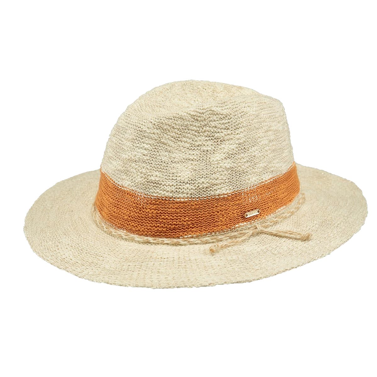 BARTS | Chapeau femme � plumes tricot� en optique bicolore
