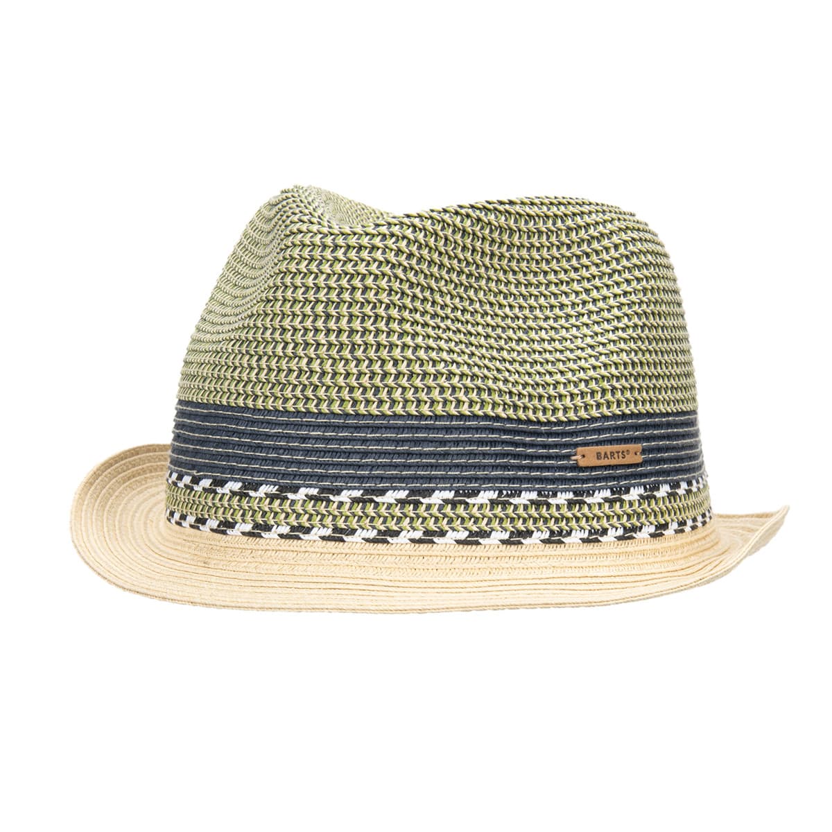 BARTS | Chapeau trilby en paille multicolore pour l'�t�