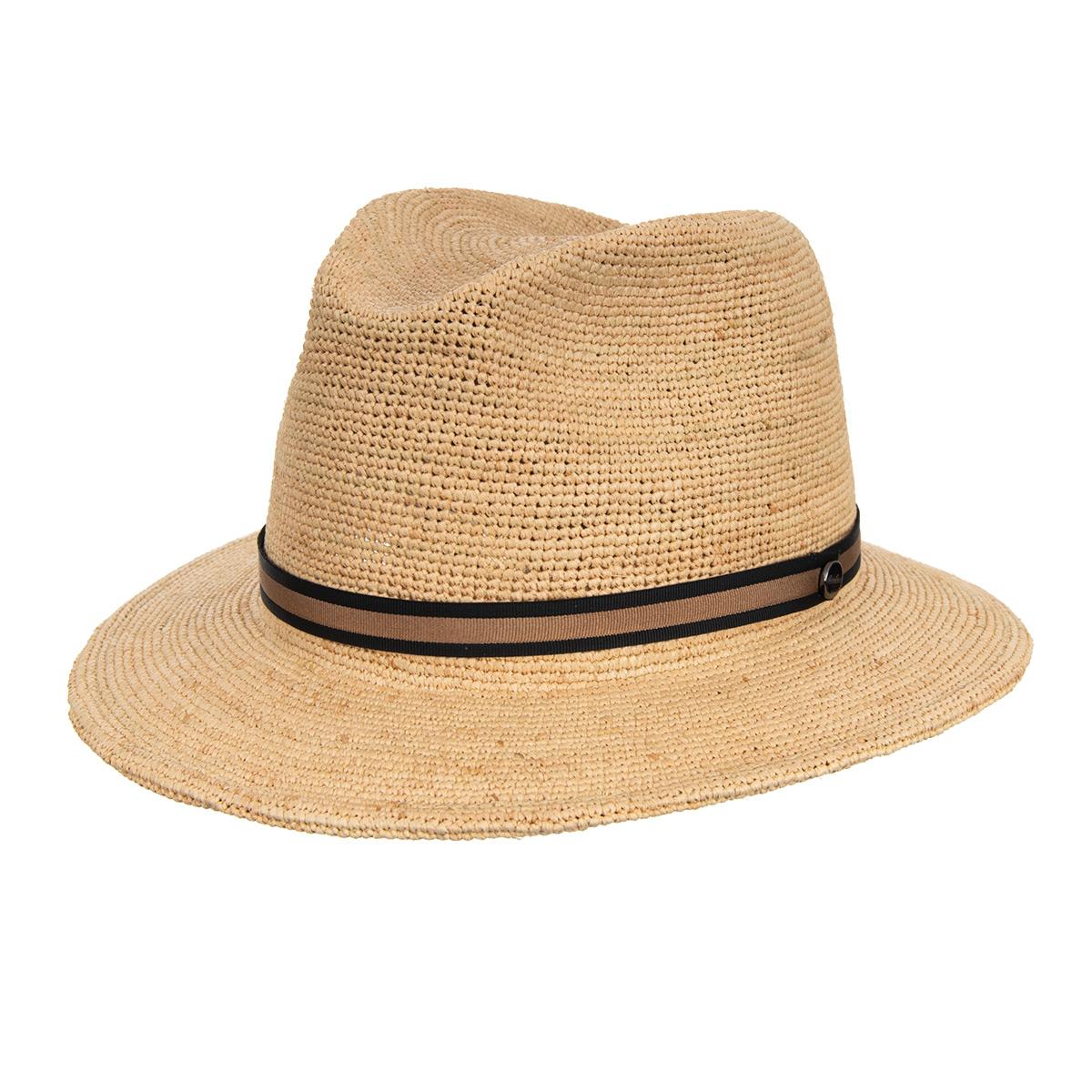 BORSALINO | Traveller Premium Raffia paille pliable