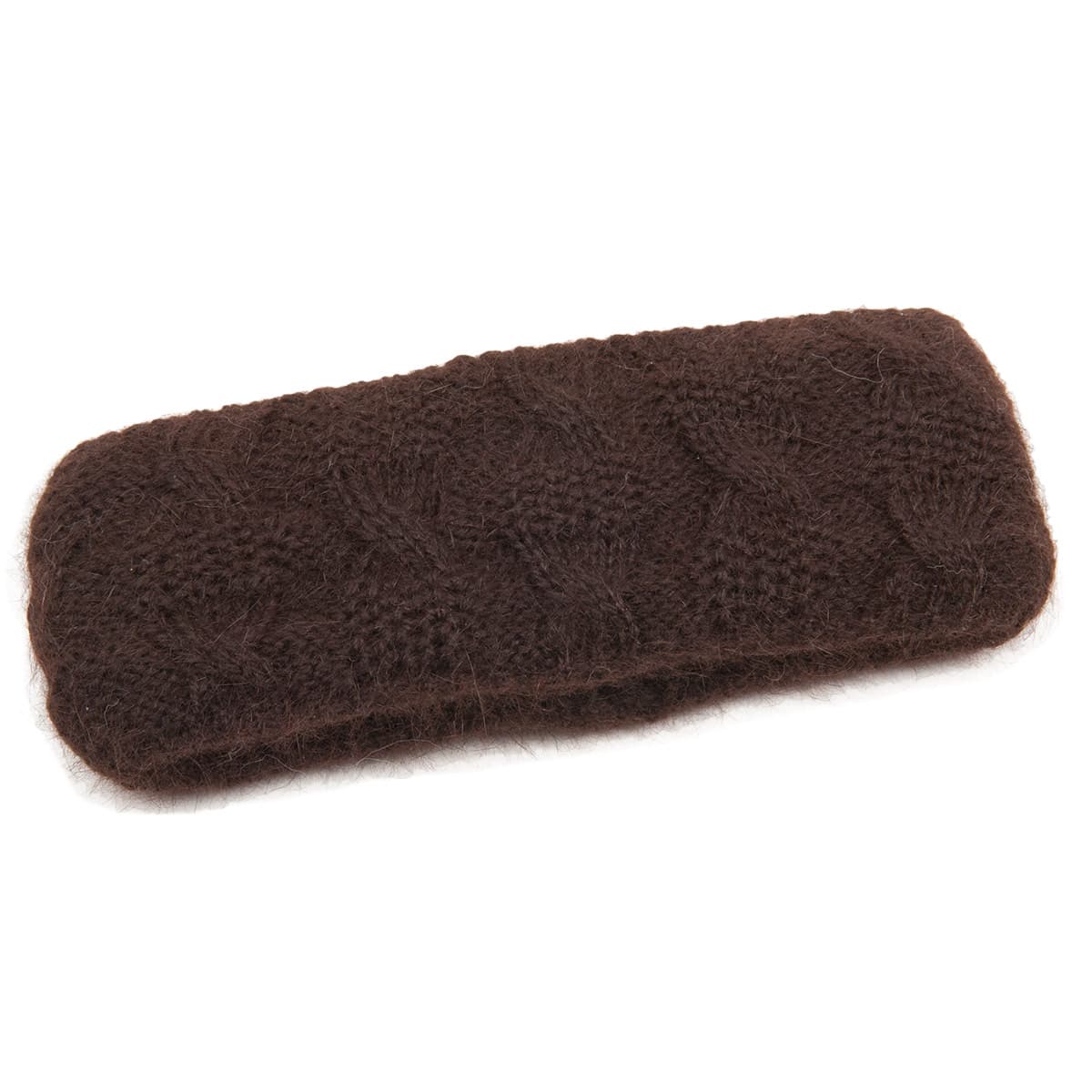 Bandeaux femme en angora avec motif torsad�