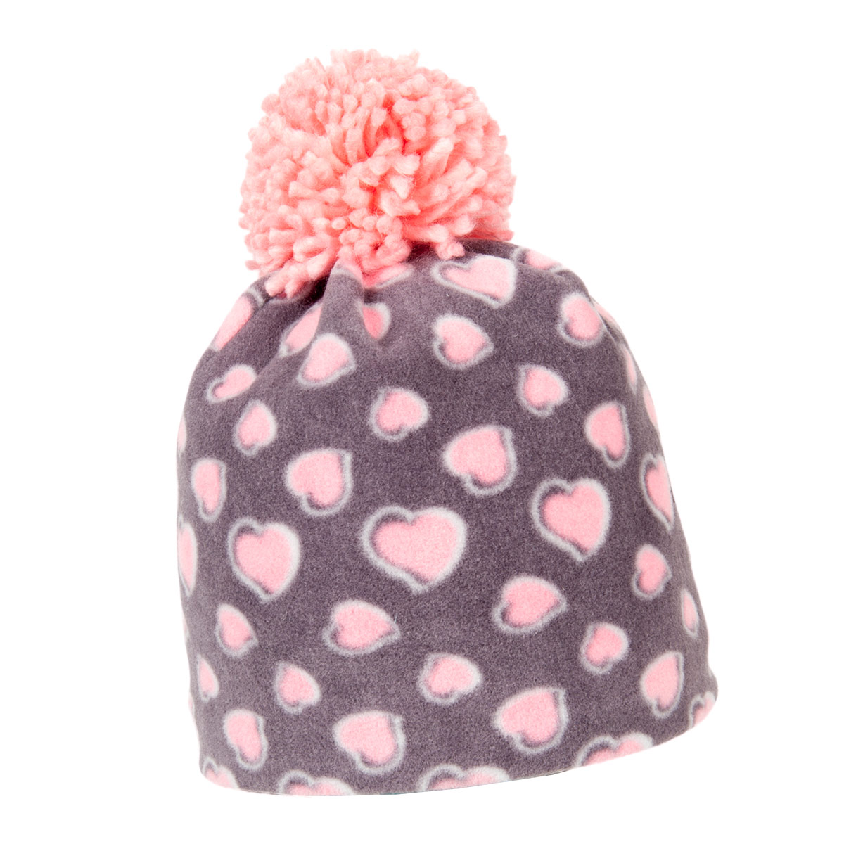 Bonnet � pompon pour fille avec motif de coeur de STERNTALER