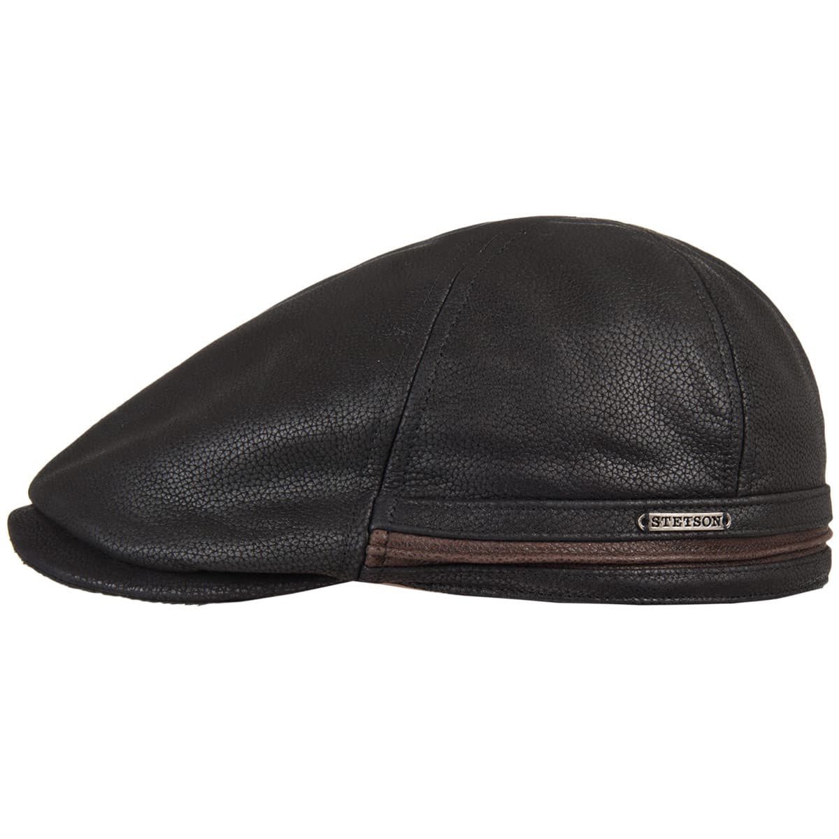 Casquette en cuir avec oreillettes Redding Stetson