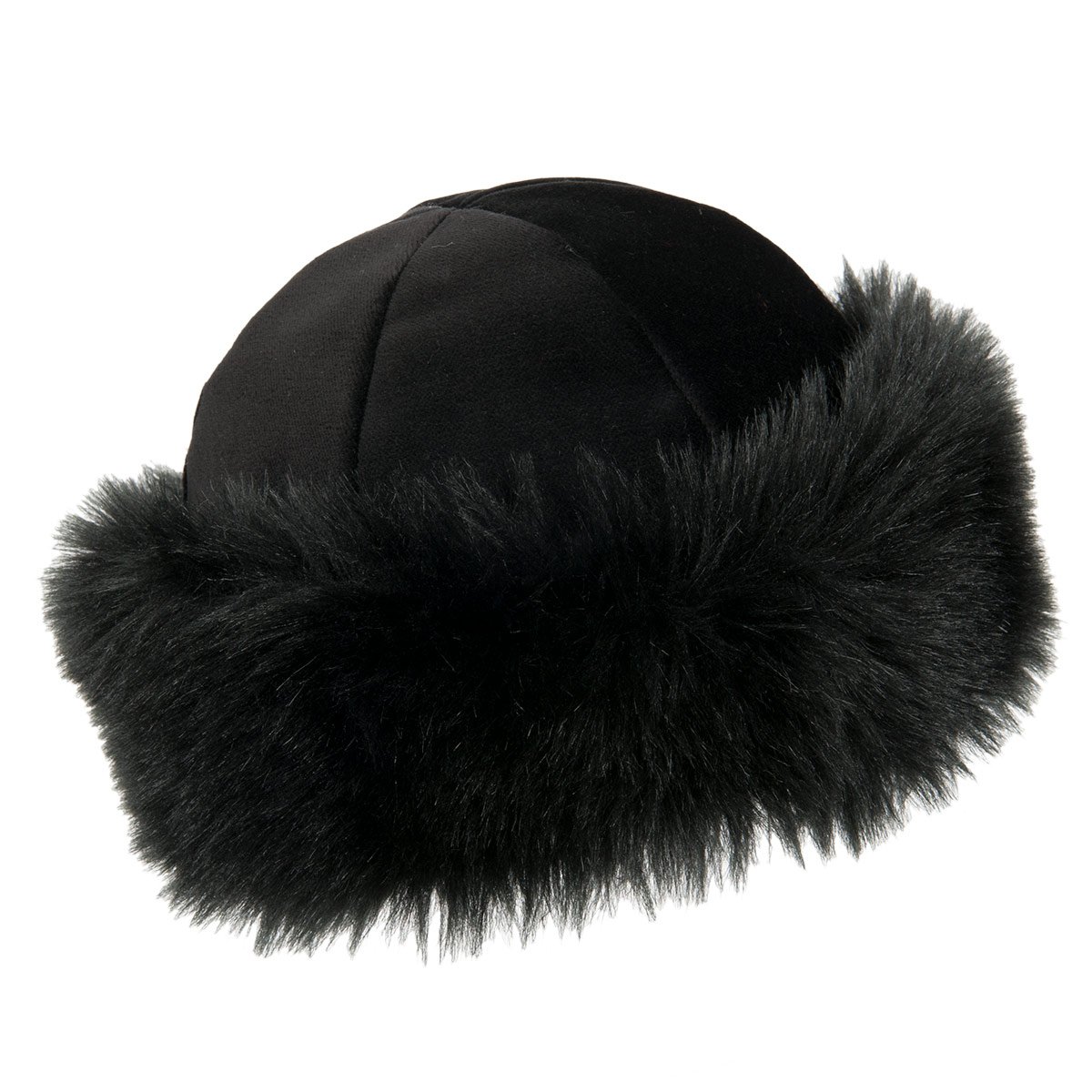 Casquette pour femmes avec garniture imitation fourrure