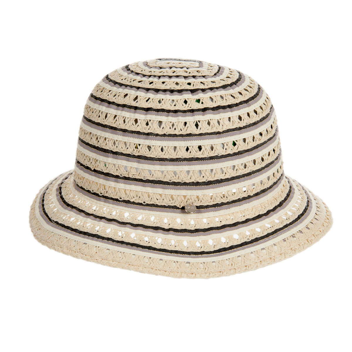 Chapeau Cloche de qualit� l�g�re en m�lange de paille de papier