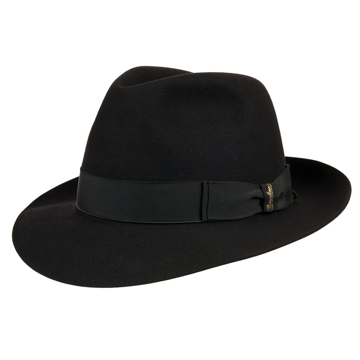 Chapeau avec sa bo�te sign� Borsalino