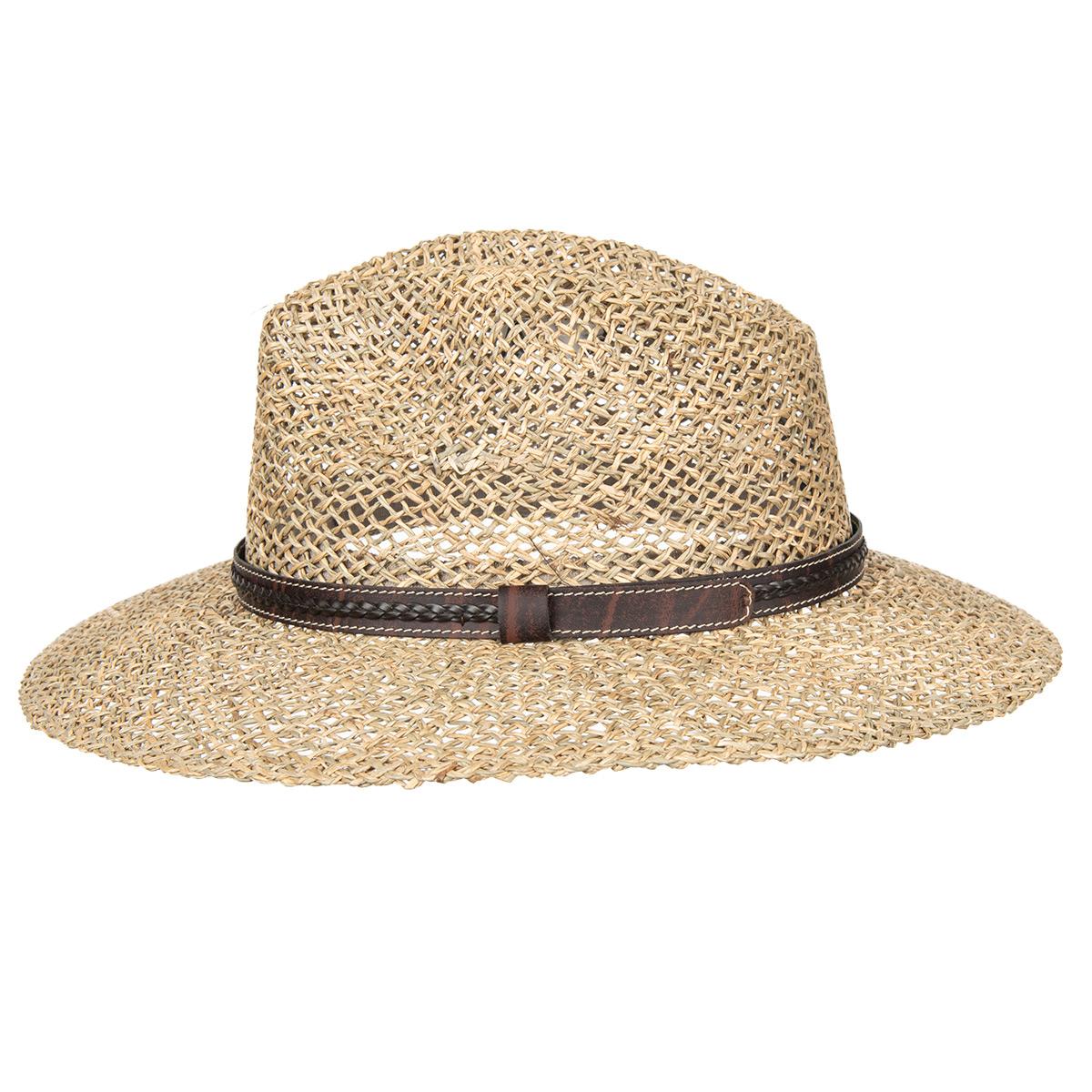 Chapeau d'algues avec ruban