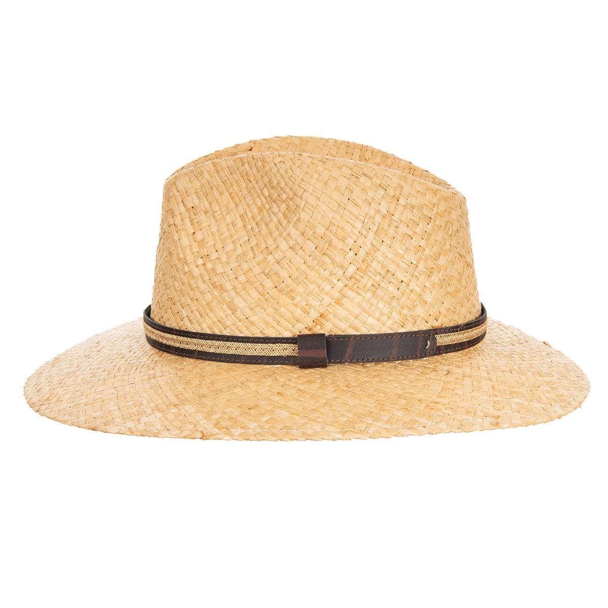 Chapeau de paille avec ruban