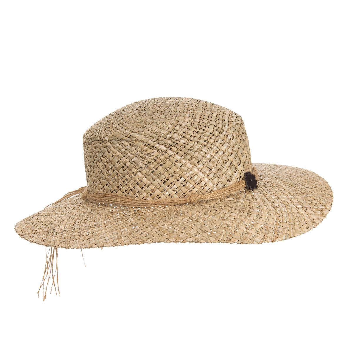 Chapeau de paille pour femme sign� HUTTER