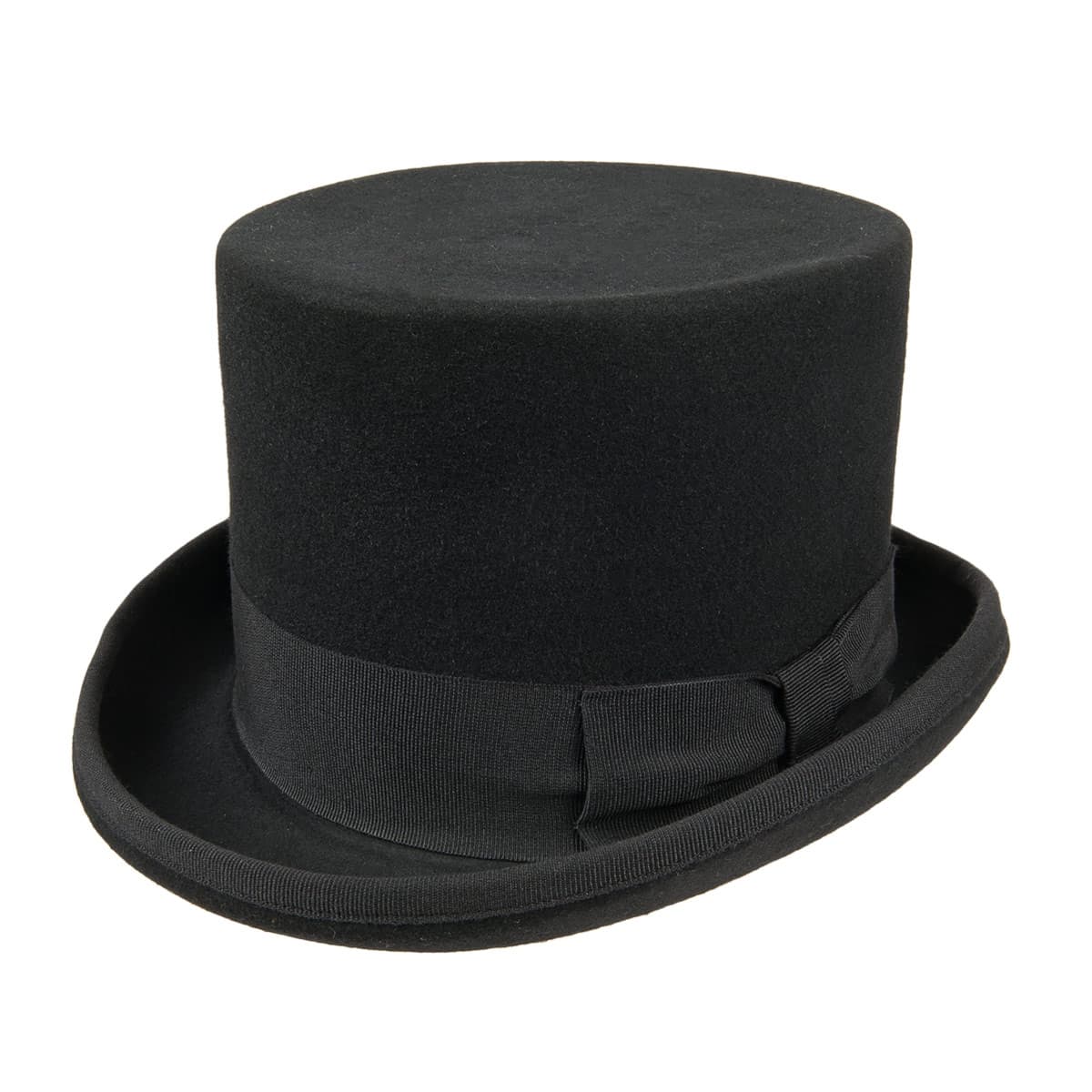 Chapeau haut-de-forme classique 100% laine feutr�e