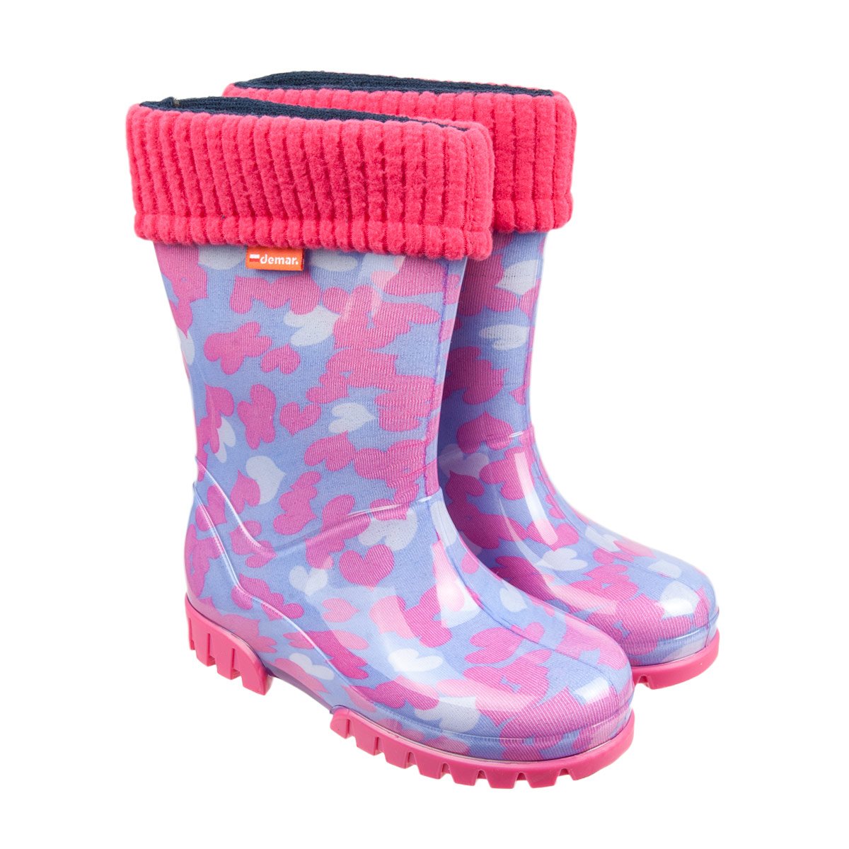 DEMAR | Bottes de pluie pour filles avec doublure amovible