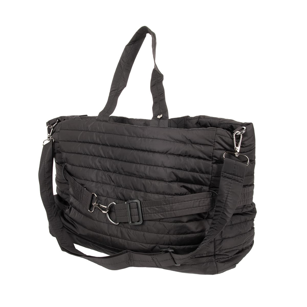 FASHION | BORSA NYLON CON CINTURA 40X16X30 CM