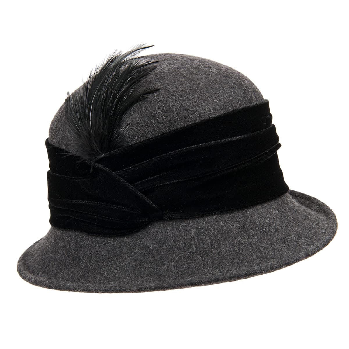 FASHION | CHAPEAU FEUTRE FEMME AVEC PLUME
