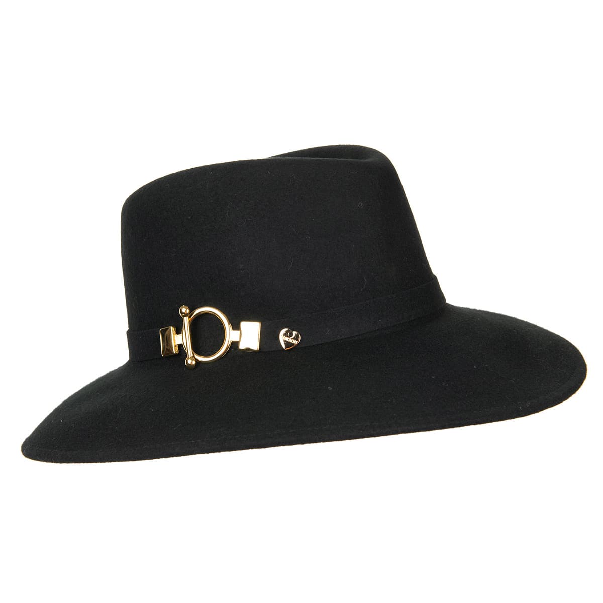 FASHION | Chapeau Fedora pour femme avec boucle m�tallique