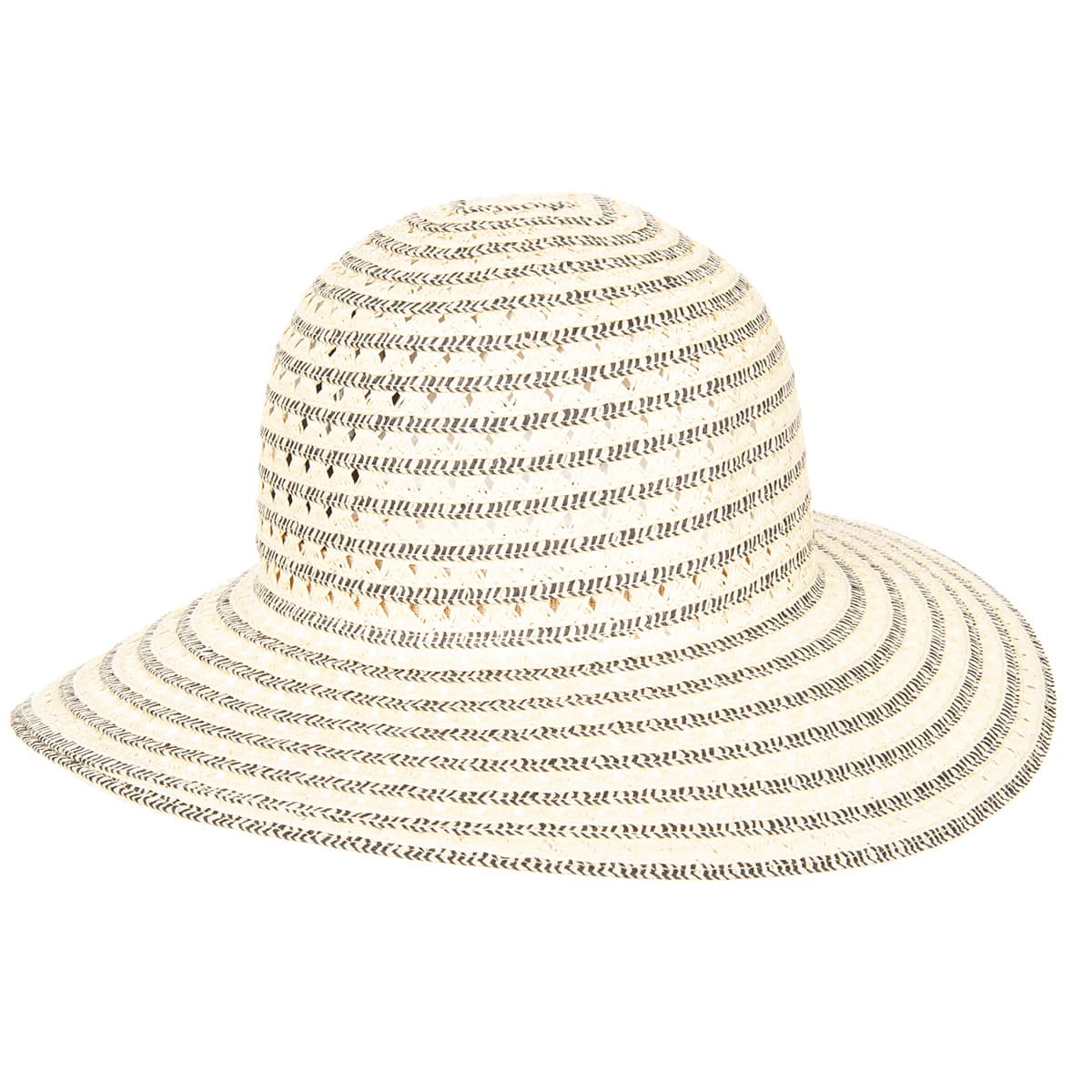 FASHION | Chapeau de paille en papier pour femme � large bord