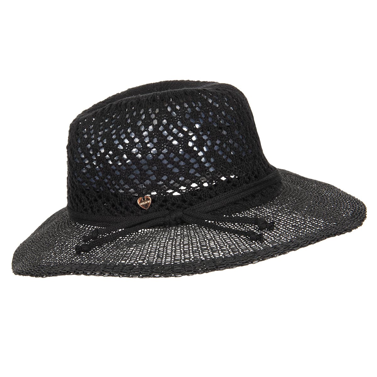 FASHION | Chapeau femme Fedora avec t�te en tricot de coton