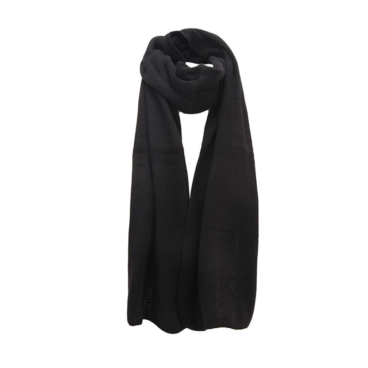 FASHION | Echarpe unie en cachemire m�lang� 25 x 180 cm