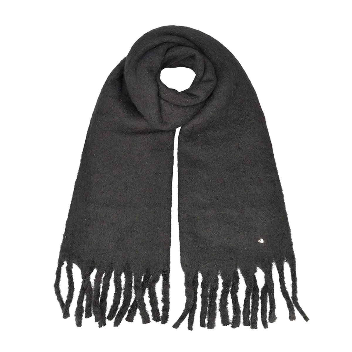 FASHION | Foulard d'hiver pour femmes avec lurex et franges 40x190 cm