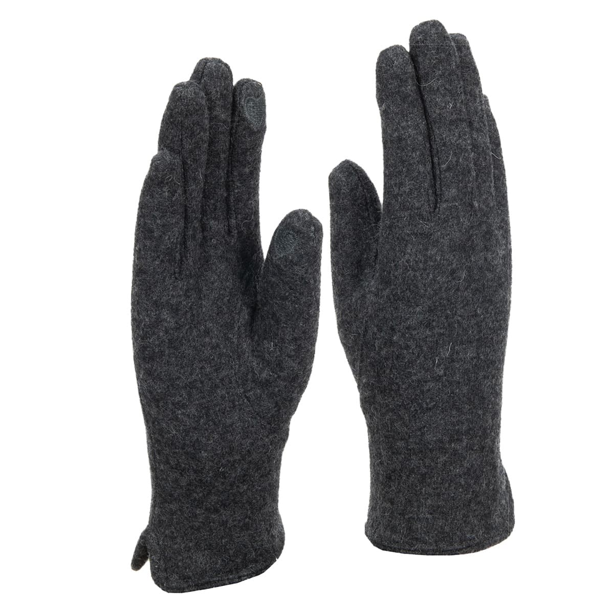 FASHION | Gants femme �cran tactile en jersey avec doublure polaire
