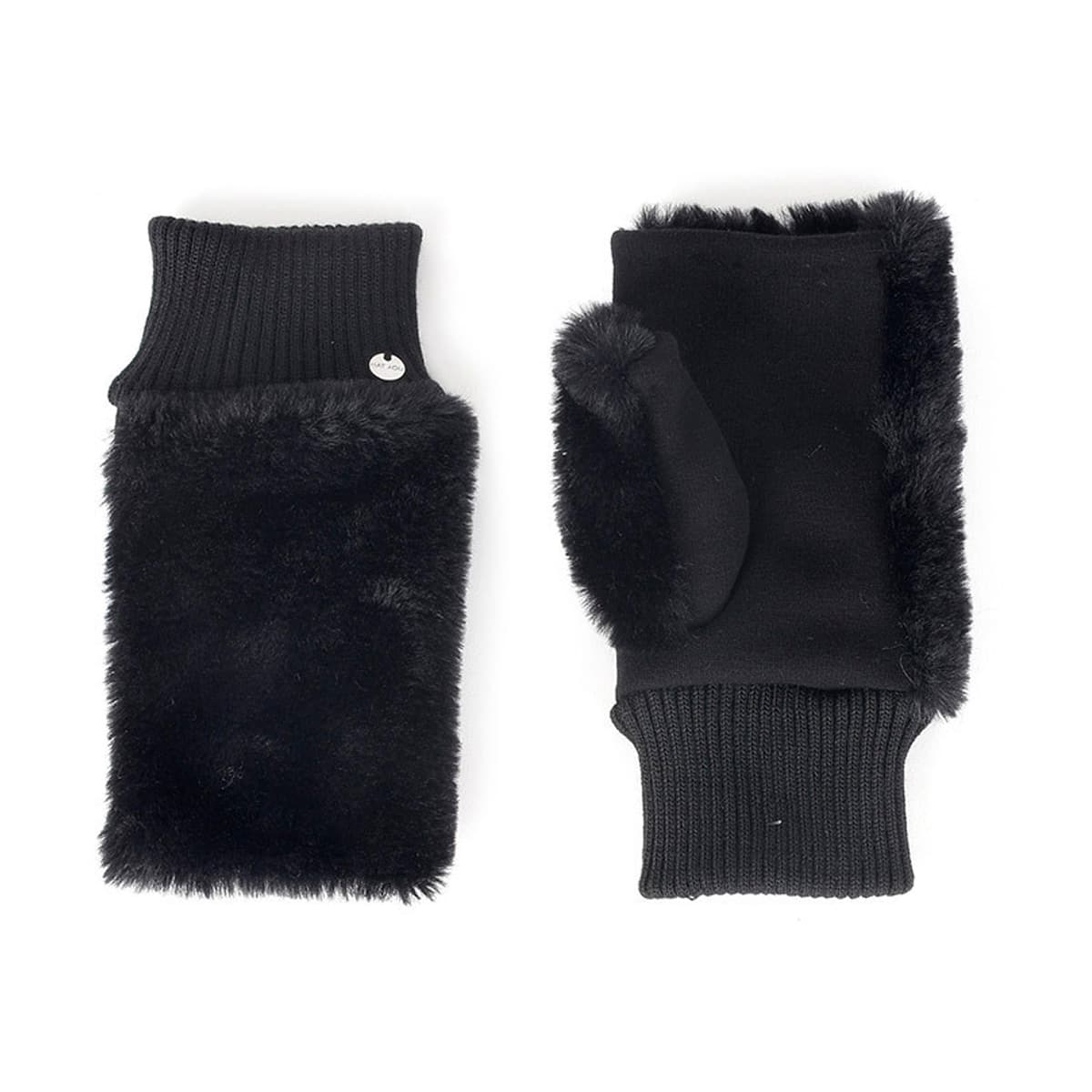 FASHION | Gants sans doigts pour femmes en fourrure synth�tique