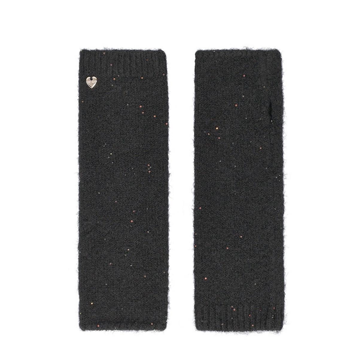 FASHION | Manches tricot�es femme avec lurex et paillettes