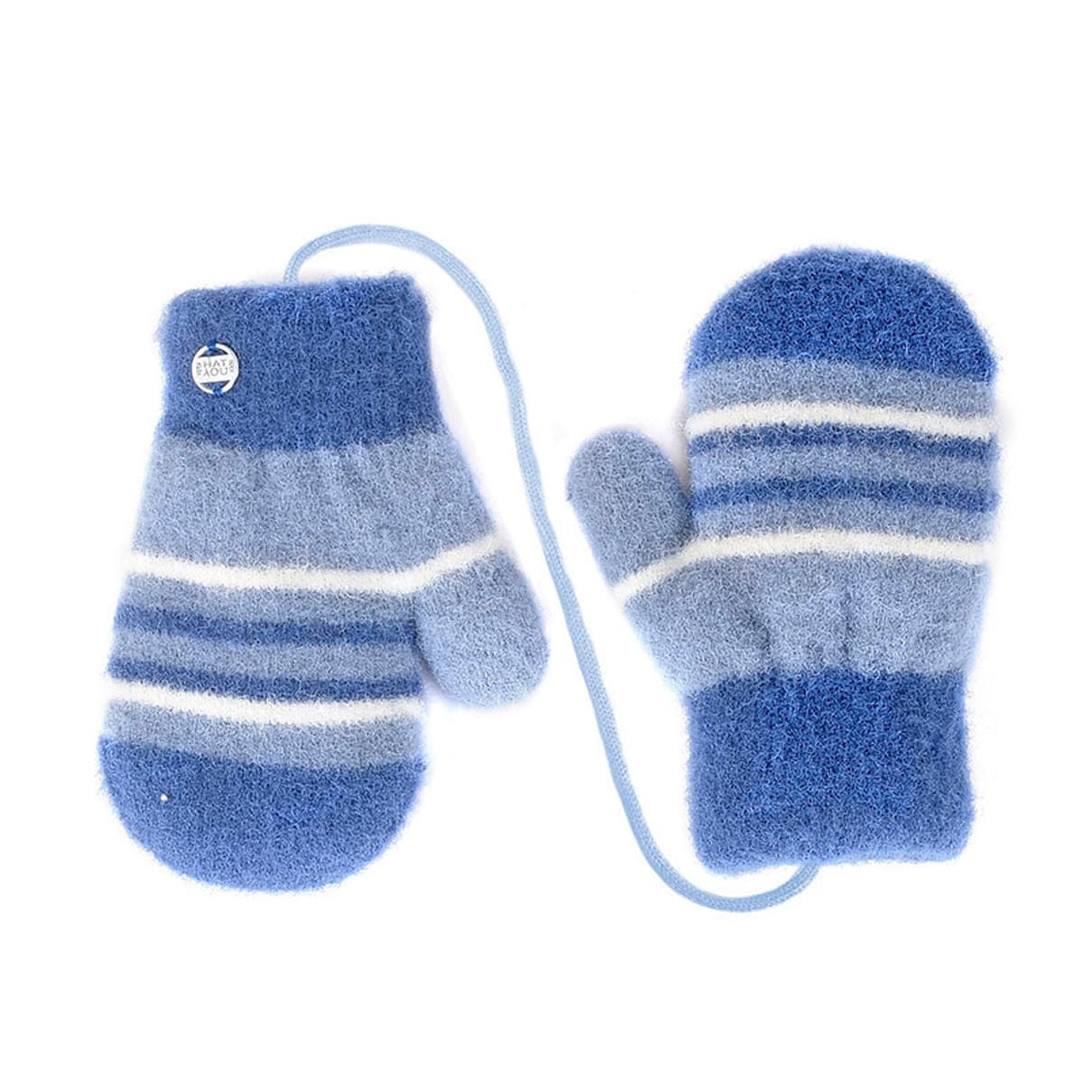 FASHION | Moufles pour b�b� avec pouce et d�grad� de couleurs