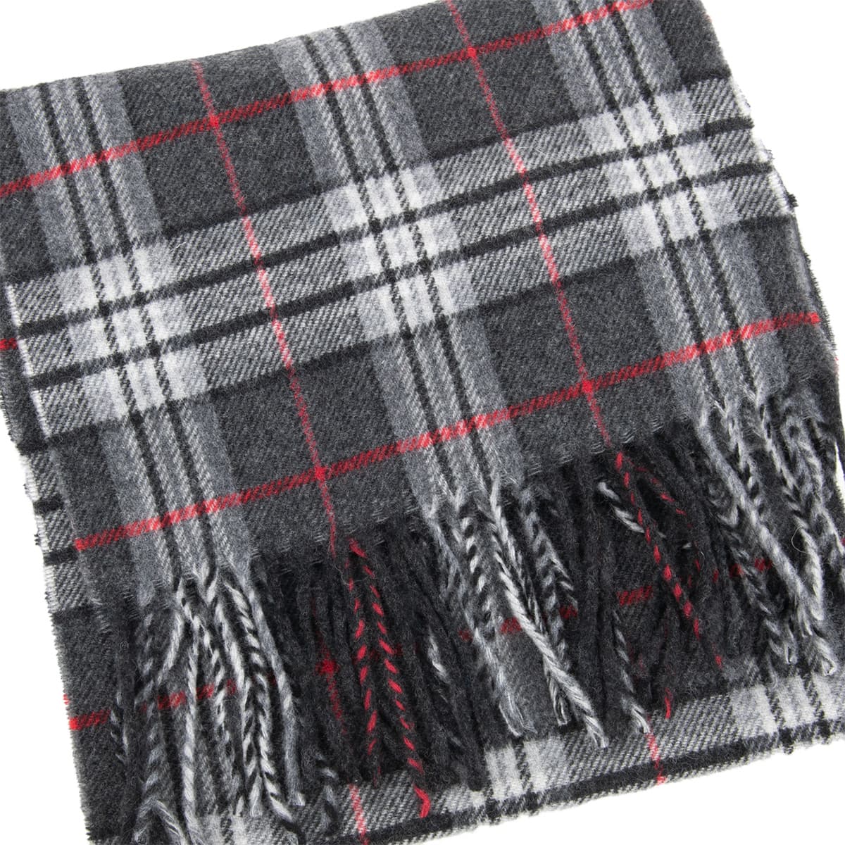 FASHION | �charpe � carreaux 100 % laine d'agneau