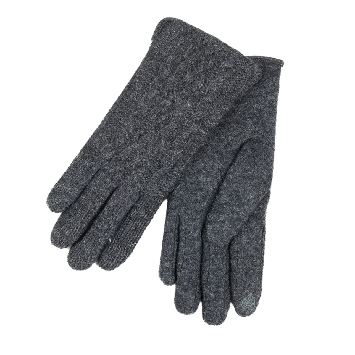 FASHION | gants de jersey pour femmes tresses dans le dos toucher