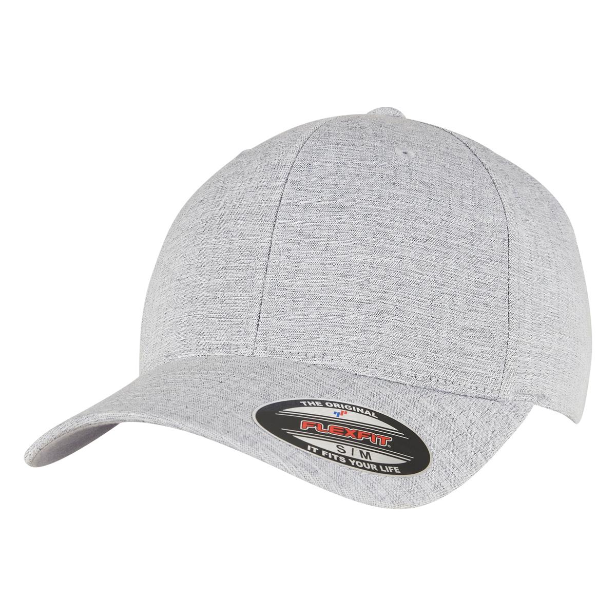 FLEXFIT | casquette � visi�re 6 pi�ces Heatherlight Melange sans fermeture