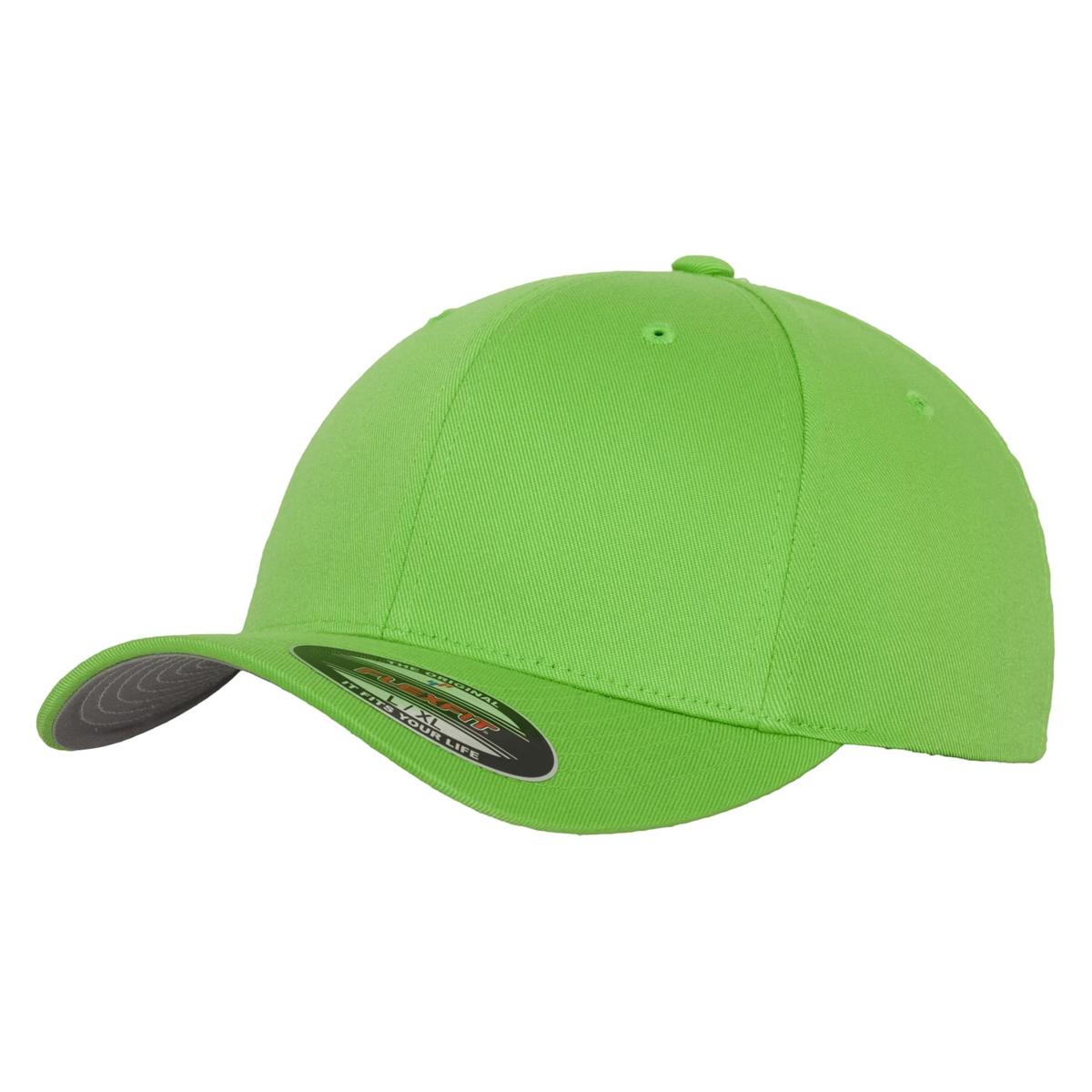 FLEXFIT | casquette � visi�re Wooly Combed fresh green XXS-XXL