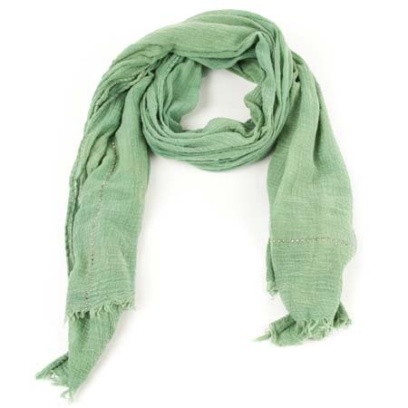 Foulard d'�t� stonewash avec rivets