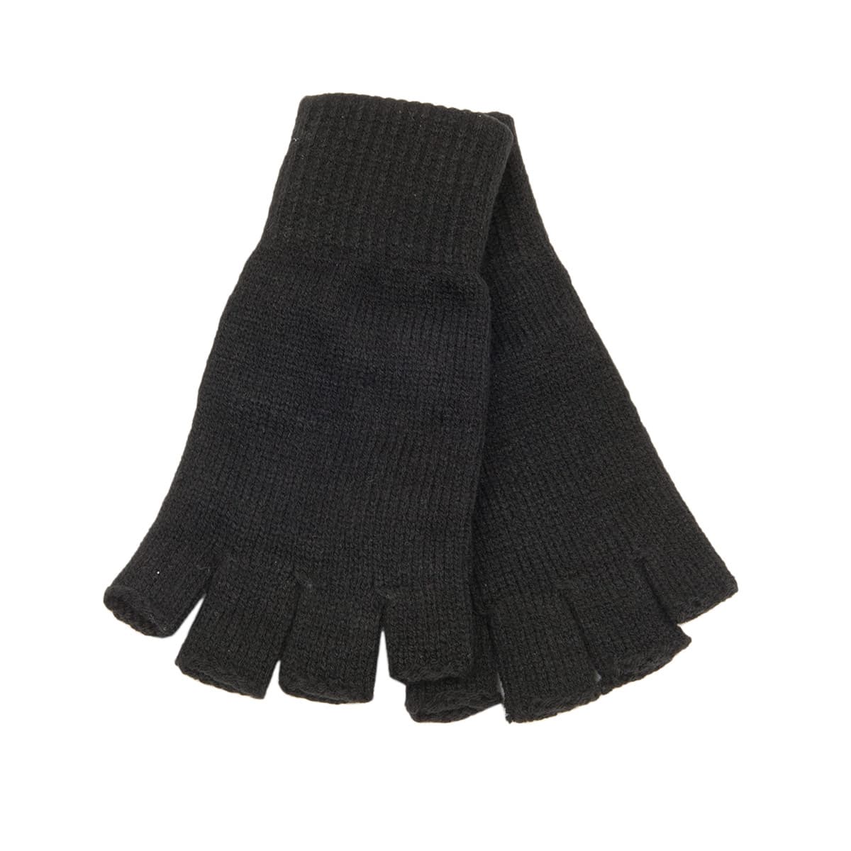 GANTS TRICOT�S SANS DOIGTS POUR HOMMES