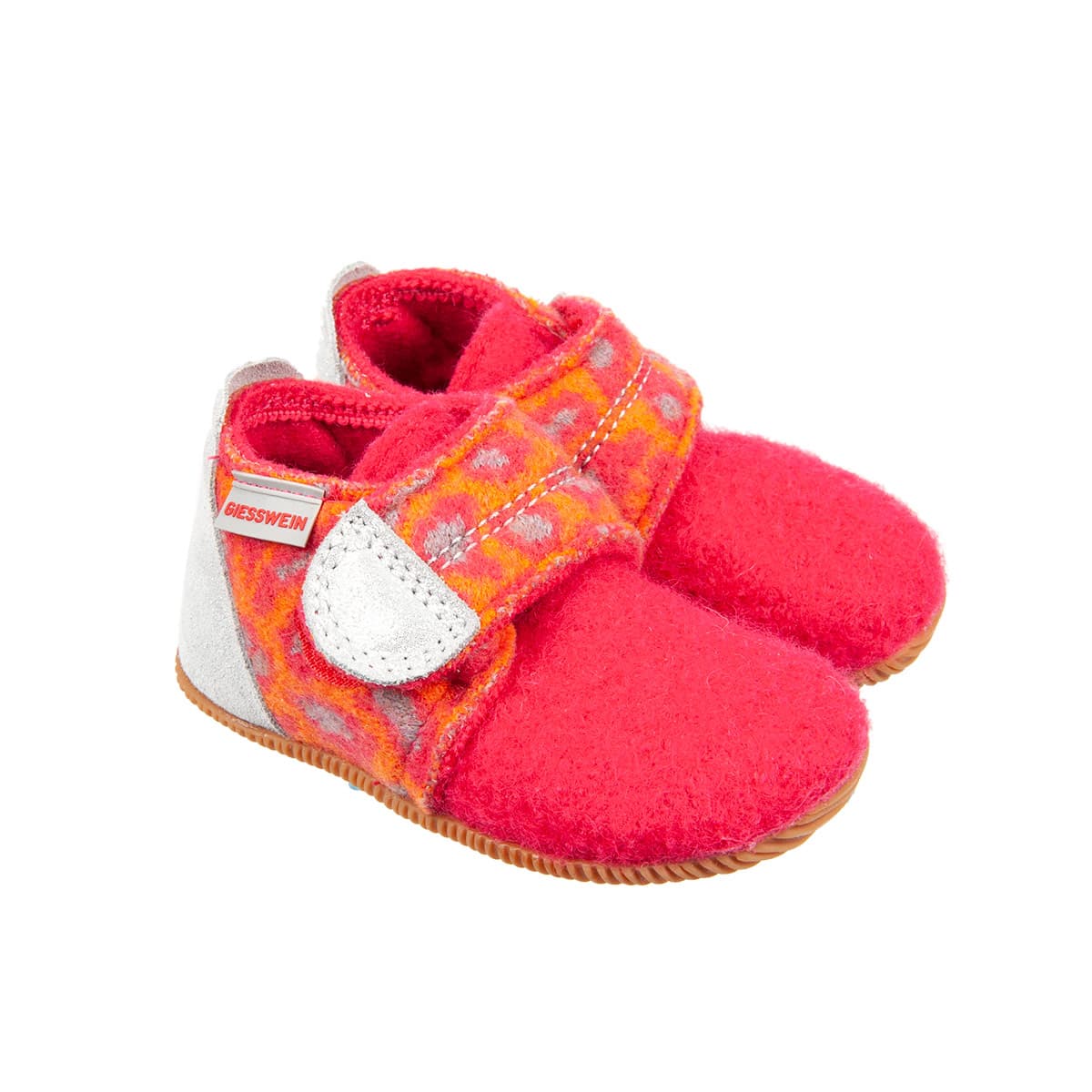 GIESSWEIN | Chaussons fille b�b� mod�le OSTERWALD en laine vierge