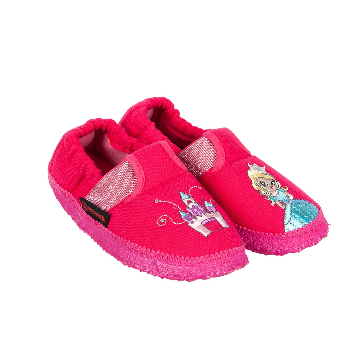 GIESSWEIN | Chaussons filles en coton mod�le Arnsberg motif princesse BW 79/10/43083