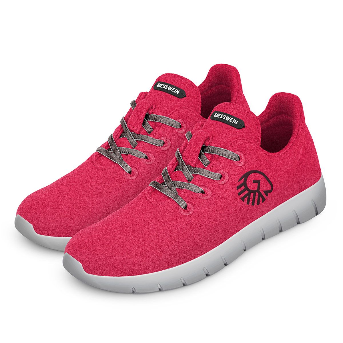 GIESSWEIN | MERINO RUNNERS pour femmes | Couleur 360 rubis rouge