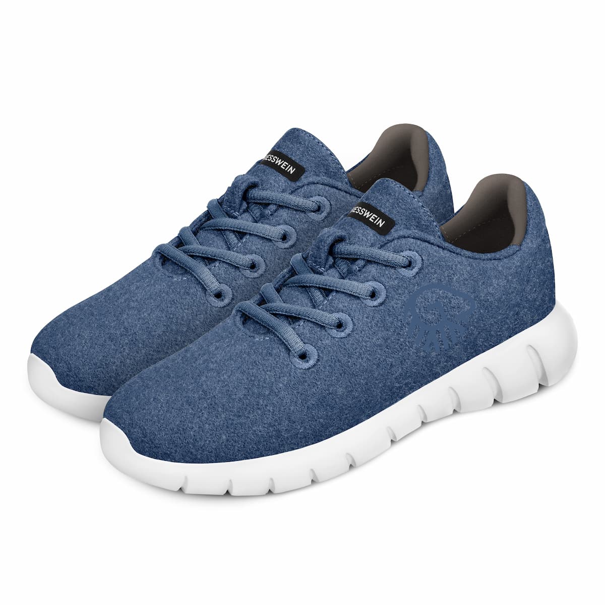 GIESSWEIN | MERINO RUNNERS pour femmes en couleur JEANS